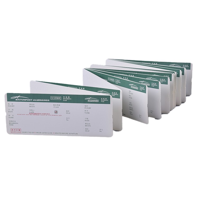 Handling af plastisk reduktion i luftfartsindustrien: Paper Boarding Pass og nedbrydelige bagagemærker